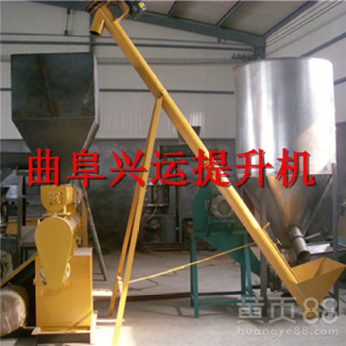 鎮(zhèn)江精品展示 大功率螺旋提升機(jī)引領(lǐng)物料輸送新高度